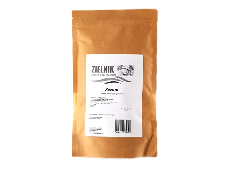 Naturalny sezam biały w ziarnach – produkt spożywczy wysokiej jakości