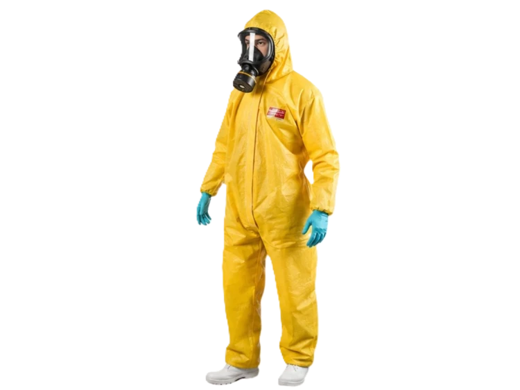 Kombinezon ochronny przeciwchemiczny OxyChem C410 typ 3B 4B 5B 6B, rozmiar L