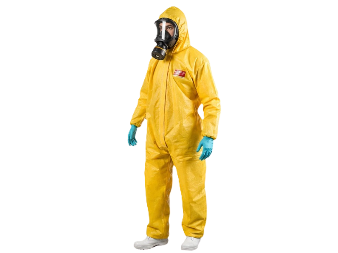 Kombinezon ochronny przeciwchemiczny OxyChem C410 typ 3B 4B 5B 6B, rozmiar L